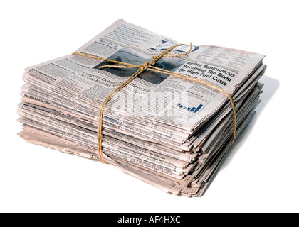 Zeitungen News Papier Zeitung Stockfoto