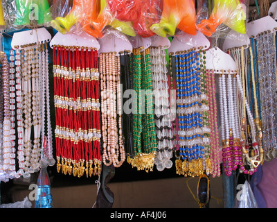 Mannasala Markt in der Nähe von Nagaraja Tempel. Mannasala, Kerala, Indien Stockfoto