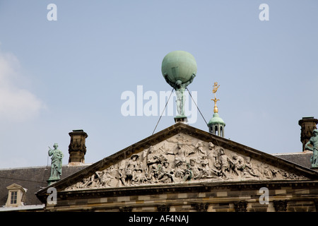 Koninklijk Paleis, königlicher Palast Amsterdam Stockfoto
