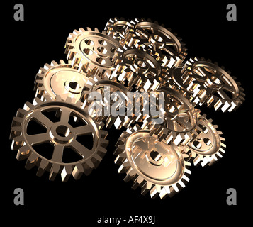 Zahnräder Stockfoto