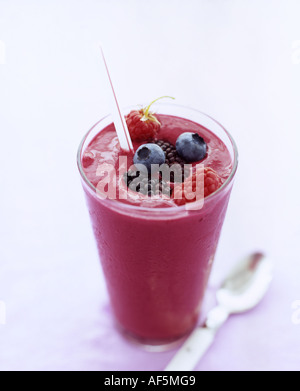 Beeren-Smoothie Stockfoto