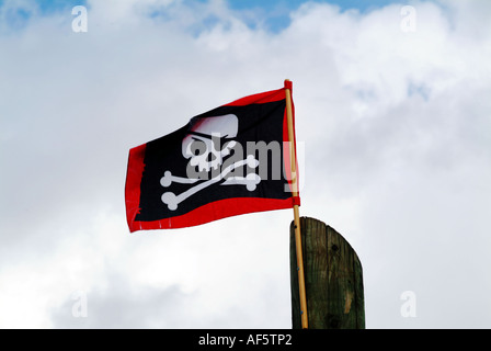 Piratenflagge Stockfoto