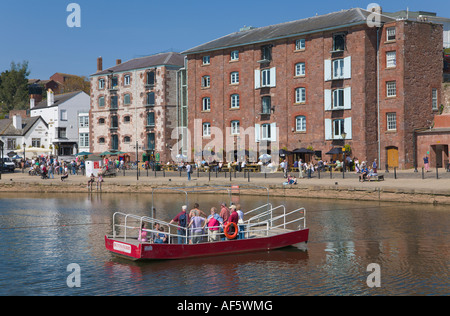 "Butts Fähre" Exeter Kai Devon England Stockfoto