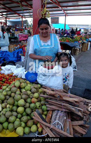 Sonntagsmarkt von Tlacolula-Oaxaca-Stadt Staat Mexiko Stockfoto
