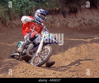 Motocross Sonderskov Dänemark Stockfoto