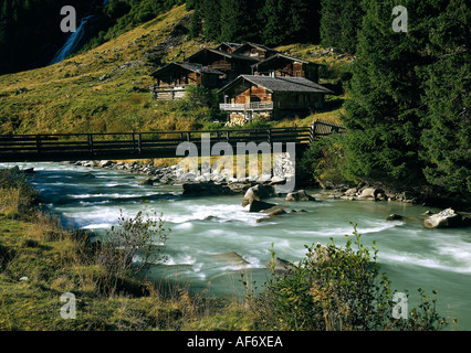 Geographie/Reisen, Österreich, Tirol, Hohe Tauern Alm in der Nähe von Matrei, Additional-Rights - Clearance-Info - Not-Available Stockfoto