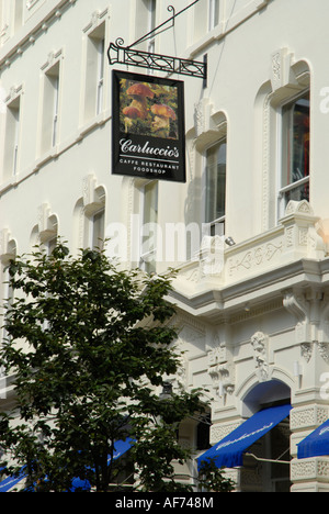 Carluccio Restaurant im Garrick Street Covent Garden in London Stockfoto