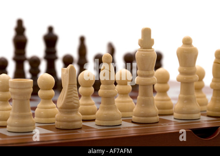Schachbrett Schach Stockfoto