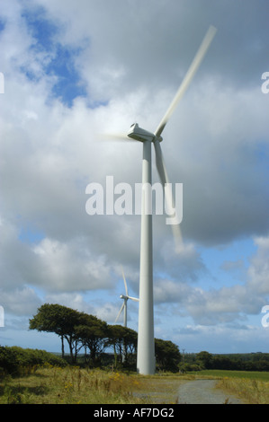 Bradworthy Windpark in North Devon England Stockfoto