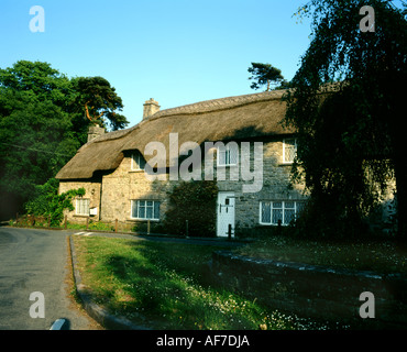 strohgedeckte Hütte St Hilary Vale von Glamorgan-Süd-Wales Stockfoto