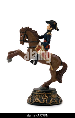 Ritter reiten Pferd Statue Schachfigur Stockfoto