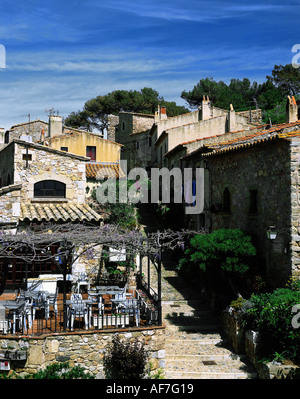 Geographie/Reisen, Spanien, Costa Brava, Tossa de Mar, Straße in der Altstadt Villa Vela, Additional-Rights - Clearance-Info - Not-Available Stockfoto