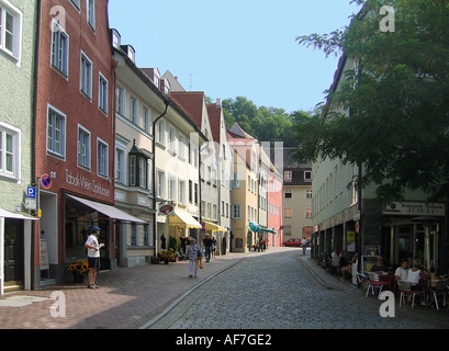Geographie/Reisen, Deutschland, Bayern, Landsberg, Schulgasse in Richtung hinterer Anger, Additional-Rights - Clearance-Info - Not-Available Stockfoto
