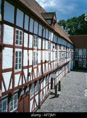 Ålborghus Slott, Ålborg, Djursland, Jylland (Jütland), Dänemark. Stockfoto
