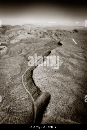 Luftaufnahme der Westseite des Grand Canyon National Park. Arizona-Zustand. USA Stockfoto