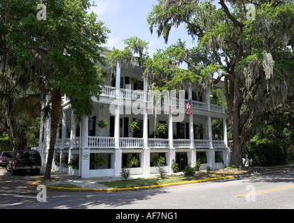 Rhett Haus in Beaufort, South Carolina, USA. Stockfoto