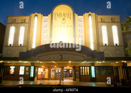 Botschaft von Theater Wanganui Nordinsel Neuseeland Stockfoto