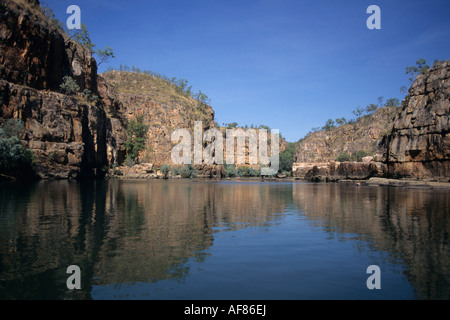 Katherine Gorge, Nitmiluk National Park, in der Nähe von Katherine, Northern Territory, Australien Stockfoto