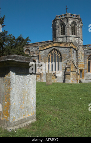 Kirche, North Curry, Somerset, UK. Stockfoto