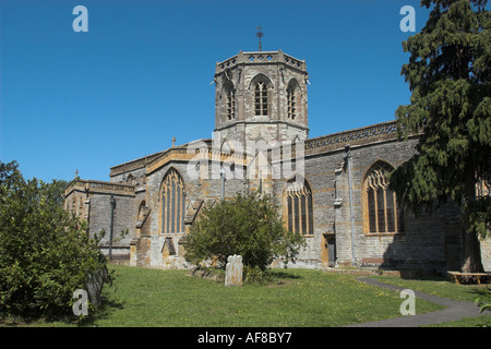 Kirche, North Curry, Somerset, UK. Stockfoto