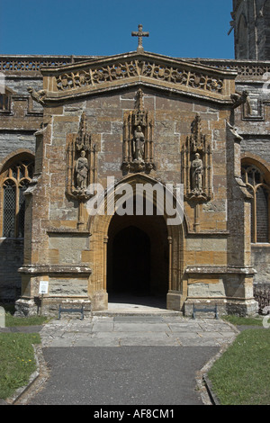 Kirche, North Curry, Somerset, UK. Stockfoto