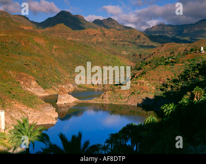 Lagerung Lac La Sorrueda, Santa Lucia, Gran Canaria, Kanarische Inseln, Spanien Stockfoto