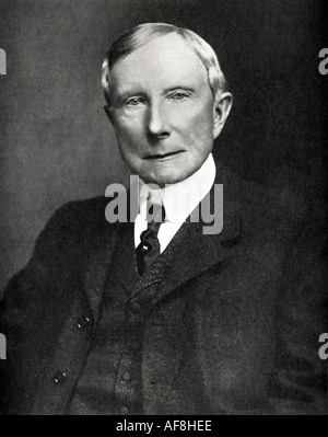 JOHN D ROCKEFELLER US-amerikanischer Industrieller und Philanthrop 1839 1937 Stockfoto