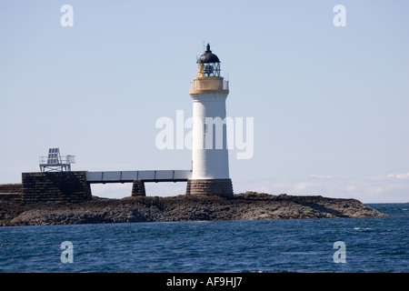 Erray Leuchtturm am Rubha Nan Gall nördlich von Tobermory Isle of Mull Scotland UK Stockfoto