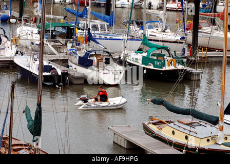 Watchet Hafen, Somerset, England, UK Stockfoto