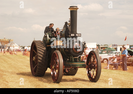 Dampfmaschine am Flügel Räder und Dampf Schau Rougham in Suffolk UK 2006 Stockfoto