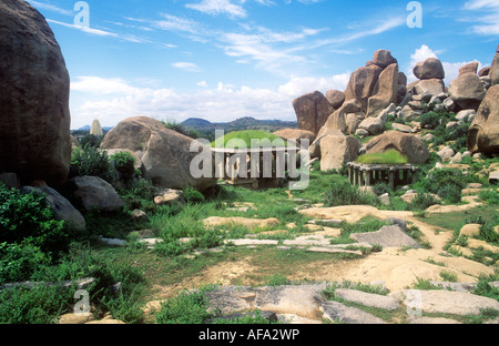 Hampi, Karnataka, Indien Stockfoto