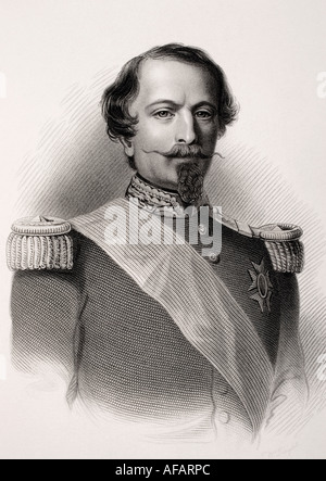 Napoleon III. Berief auch bis zum Jahr 1852 Louis Napoleon. Vollständiger Name Charles Louis Napoleon Bonaparte Stockfoto