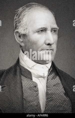 Samuel Houston, 1790-11. Amerikanischer Staatsmann, Politiker und Soldat. Präsident der Republik Texas. Stockfoto