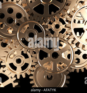 Zahnräder Stockfoto
