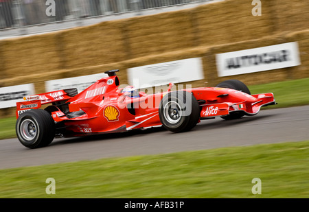 2006 Ferrari F2006 Grand Prix-Wagen beim Goodwood Festival of Speed, Sussex, UK. Stockfoto