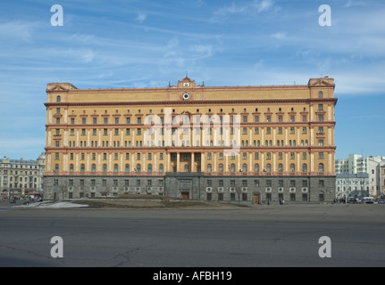 Der ehemalige KGB-zentrale im Moskauer Lubjanka-Platz Stockfoto