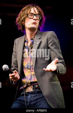 Jarvis beim verbinden Musikfestival in Schottland Stockfoto