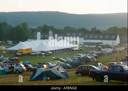 Belgische Bierfest im Ommegang Brauerei Cooperstown, New York Stockfoto