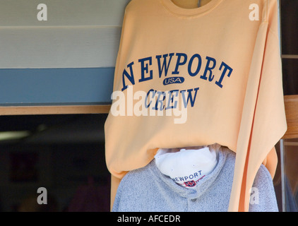 Tourist-Souvenir-Shop in Newport Rhode island Stockfoto