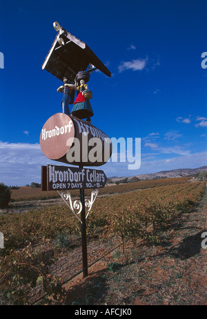 Krondorf Weinberge, Barossa Valley, in der Nähe von Tanunda SA, Australien Stockfoto