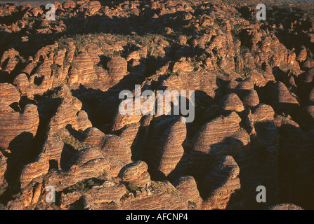 Luftaufnahme, Bungle Bungles, Kimberley, Purnululu NP WA, Australien Stockfoto