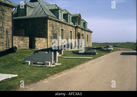 Geographie/Reise, Kanada, Neuschottland, Kap-Breton-Insel, historisches, historisches, altes Freilichtmuseum Louisburg, 1976, Stockfoto