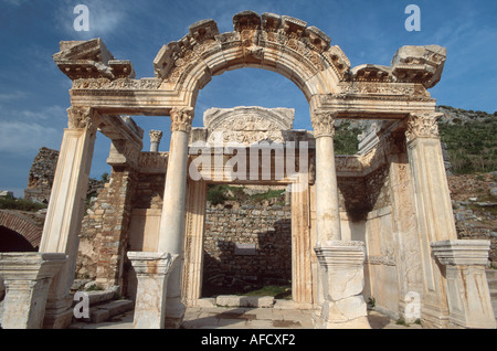 Türkei, Türkisch, Südosteuropa, Europa, Europäische Union, EU, EU, EU, Westasien, Asiatisches Osmanisches Reich, Naher Osten, Osten, Selcuk, Ephesus, Attraktion, Build Stockfoto