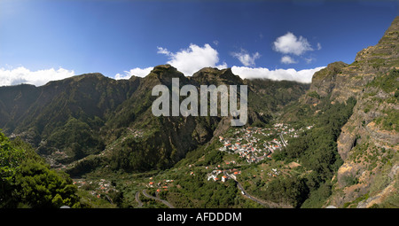 Curral Das Freiras Madeira Portugal Stockfoto