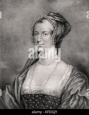 Anne Boleyn, auch Bullen geschrieben, 1507 - 1536. Zweite Frau von Heinrich VIII Stockfoto