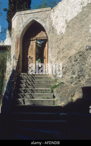 Merano (Meran) Val Venosta (Vinschgau) Trentino Alto Adige Italien April 1999 Stockfoto