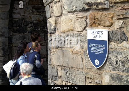 Edinburgh Castle Stockfoto