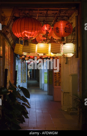 Chinesische Laternen Singapur Stockfoto