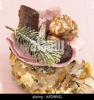 Einige Pfefferkuchen, Nahaufnahme Stockfoto