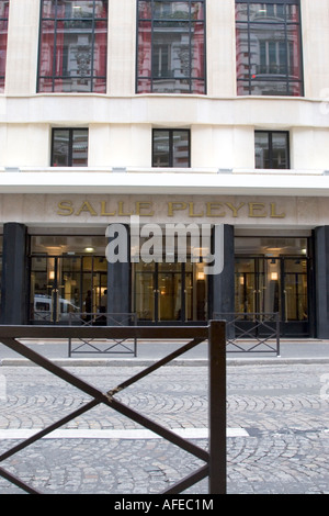 Konzertsaal Salle Pleyel, 252 rue Faubourg Saint Honore Paris Frankreich Stockfoto